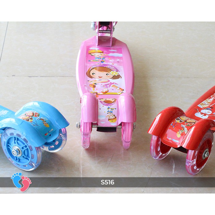 Xe trượt Scooter 3 bánh cho trẻ em Broller BABY PLAZA S516