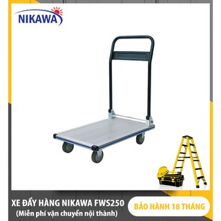 [ Giao tại Hà Nội, Miễn Phí Vận Chuyển ] Xe Đẩy Hàng Nikawa FWS-250