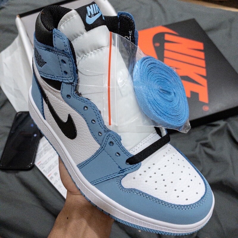 GIÀY JD1 UNIVERSUTY BLUE 1:1 SC [ FULL BOX + FREE SHIP ]