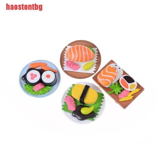 [haostontbg]Sushi Bento Lunch For Miniature Dollhouse Handmade Food Home Kitchen