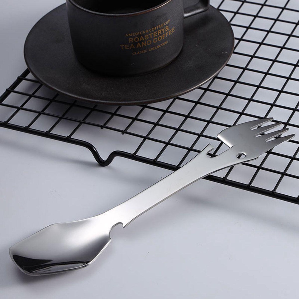 Dụng Cụ Mở Nắp Lon Bằng Thép Không Gỉ Tiện Lợi Du Lịch