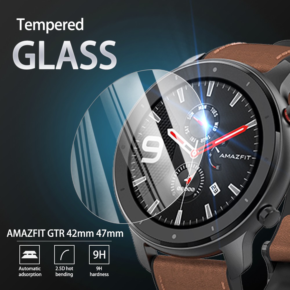 Round Dial Smart Watch Tempered Glass Screen Protective Film For Round Watches Accessories