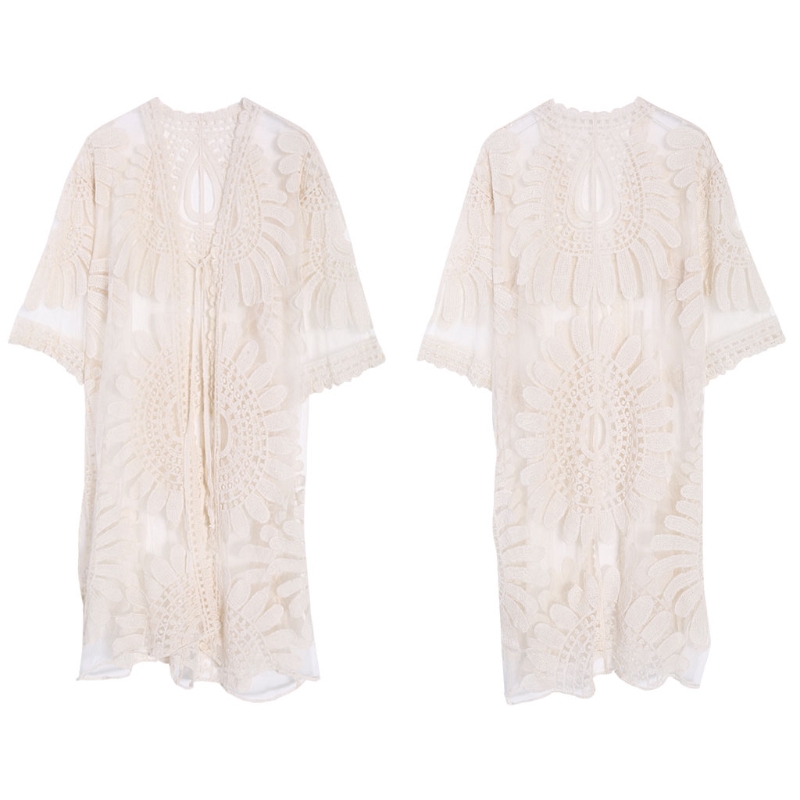 Áo choàng Cardigan đi biển