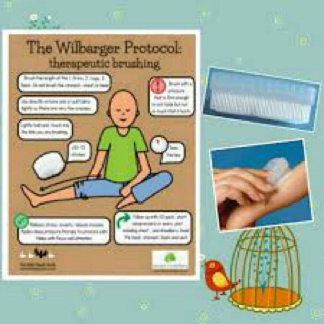 Bàn chải mát xa Wilbarger