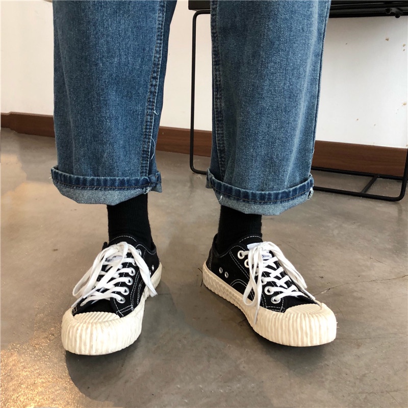 Quần jeans nữ lưng cao ống đứng thời trang Hàn