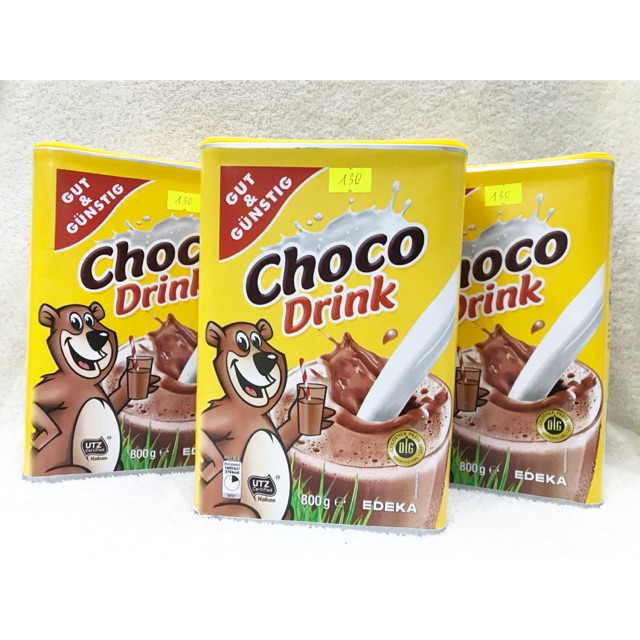 [HÀNG ĐỨC-MẪU MỚI NHẤT] Bột Cacao Choco Drink 800g