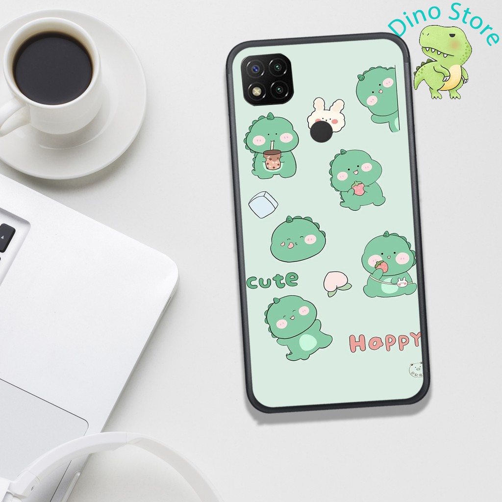ỐP LƯNG XIAOMI REMID 9C  ,  IN HÌNH KHỦNG LONG NGỘ NGHĨNH VÀ CUTE
