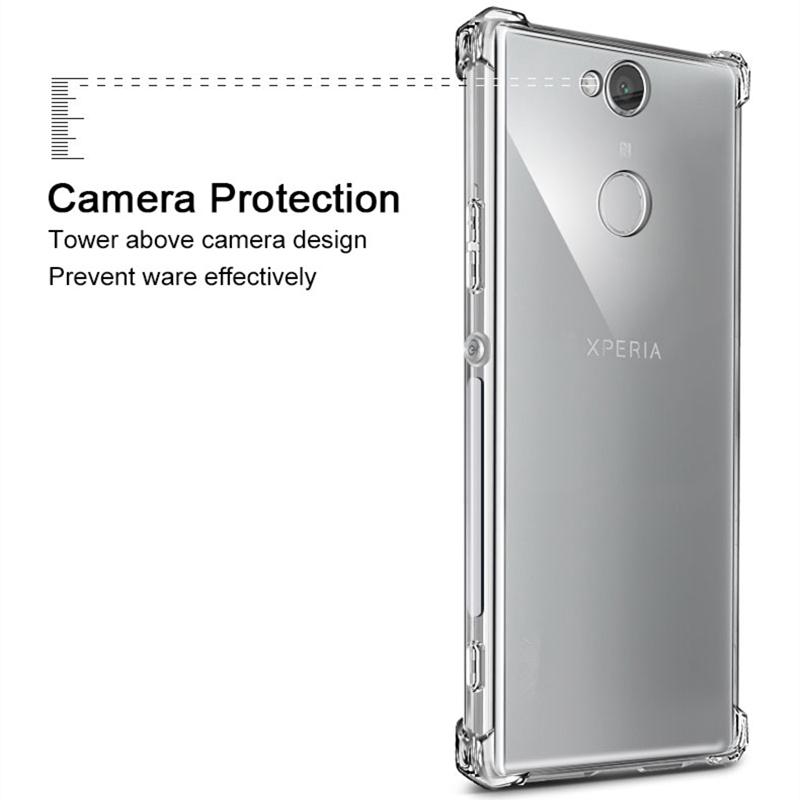 Ốp Lưng Chống Sốc Trong Suốt Cho Sony Xperia X Performance L1 XZ XZ1 XA1 XA XA2 Ultra XZ2