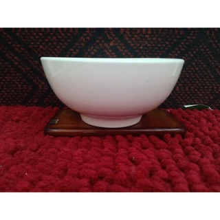 Set 5 tô sứ khum trắng cao cấp đủ size
