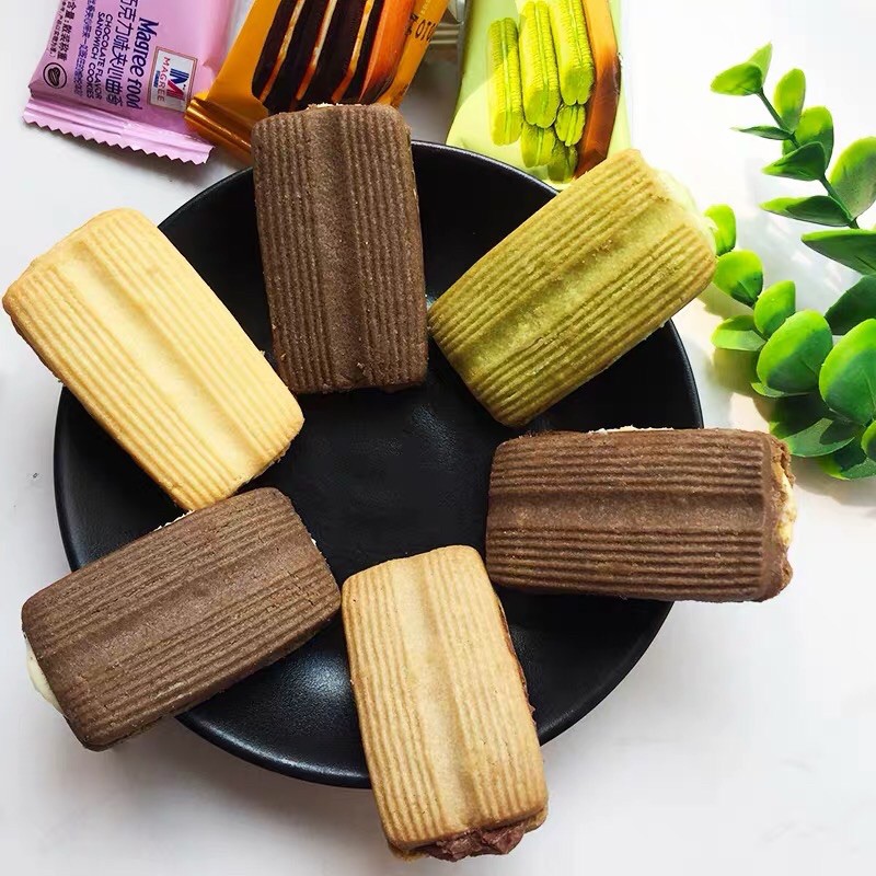 Bánh Quy Xốp Kẹp Kem Magree Food 6 vị