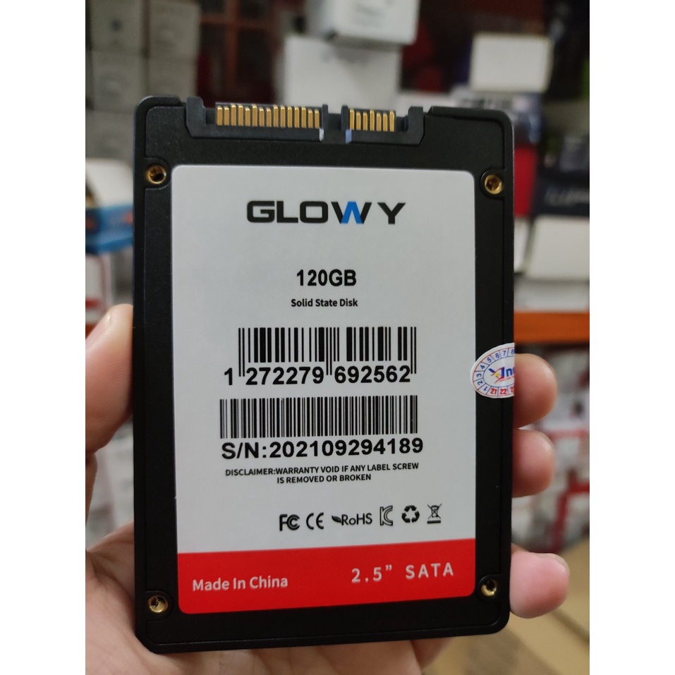 Ổ CỨNG SSD EEKOO 128GB/GLOWY 120G CHÍNH HÃNG -CHUYÊN DỤNG CHO LAPTOP, PC - BẢO HÀNH 36 THÁNG