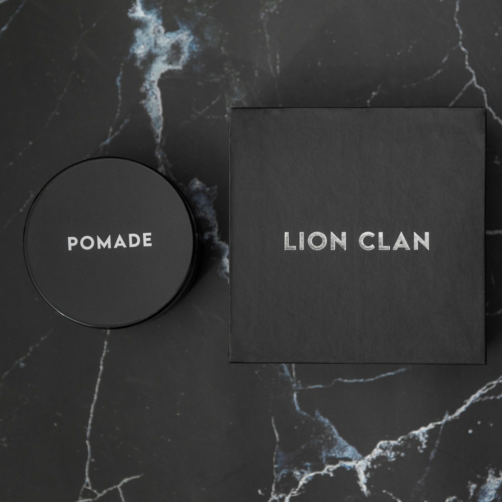 [CHÍNH HÃNG] Sáp vuốt tóc Lion Clan Grooming Oil Based Pomade 80g