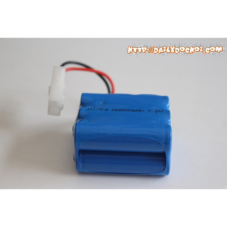 [saigonsg] Pin sạc 7.2V 800mAh xếp 2 tầng 