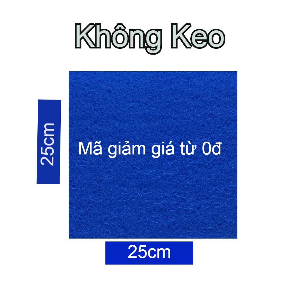 Jmat không keo 25x50cm- vật liệu lọc cho hồ cá Koi