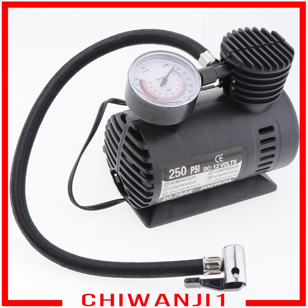 Máy bơm hơi lốp ô tô 300 PSI 12V Mini Air có đồng hồ đo #2