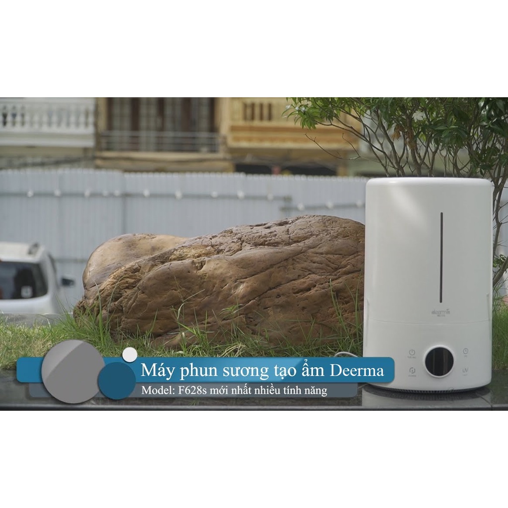 Máy tạo độ ẩm không khí Deerma 5L DEM F628 - DEM F628S có hộc tinh dầu