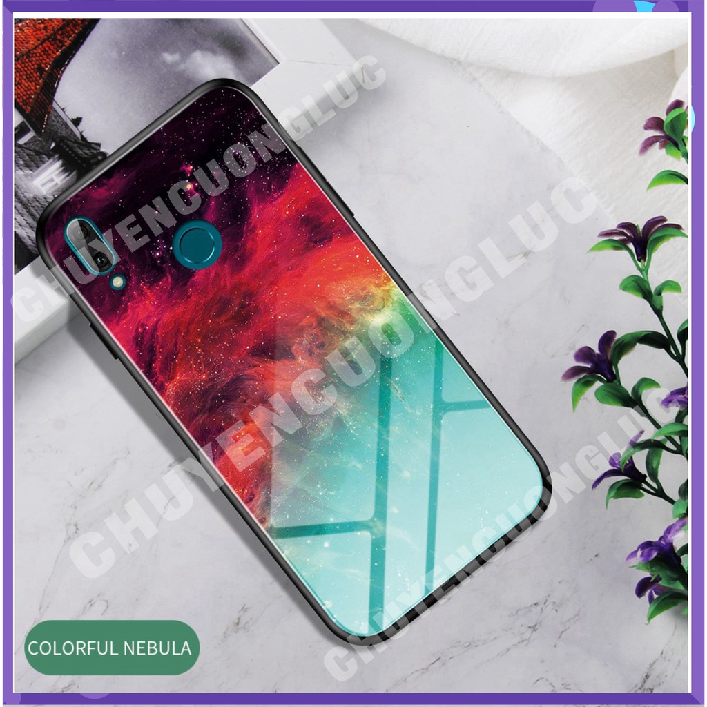 [HOT] Ốp điện thoại cứng mặt kính cường lực họa tiết độc đáo dành cho Xiaomi Redmi Note 7 Note 7 Pro