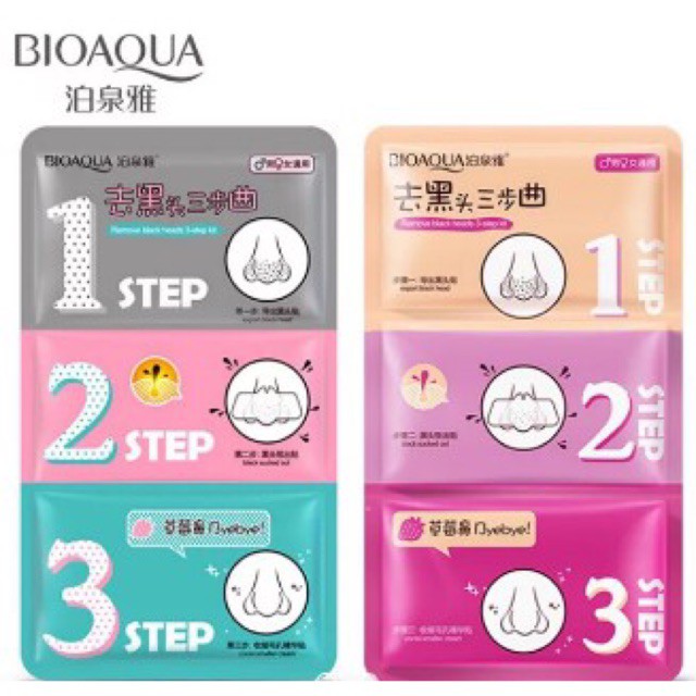 Combo 10 Miếng Lột mụn 3 miếng Bioaqua - Siêu Phẩm Lột Mụn Đầu Đen Mũi | WebRaoVat - webraovat.net.vn