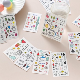 Hình Xăm Dán Mini Chống Thấm Nước Combo 30 Tấm (10x6cm) 1652 ShipSiêuNhanh88
