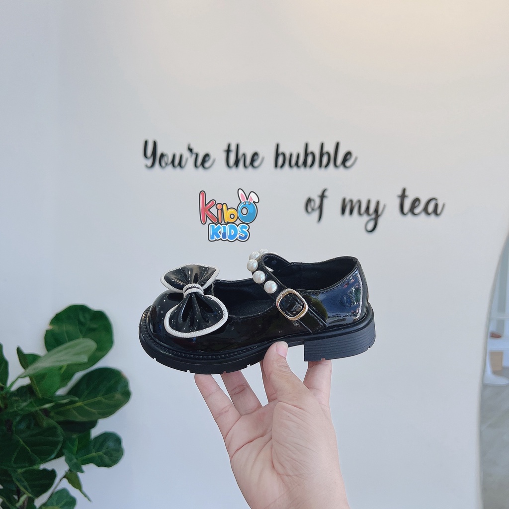 Giày Búp Bê Da Mềm Kiểu Dáng Đáng Yêu Cho Bé Gái  2-16 Tuổi BB447
