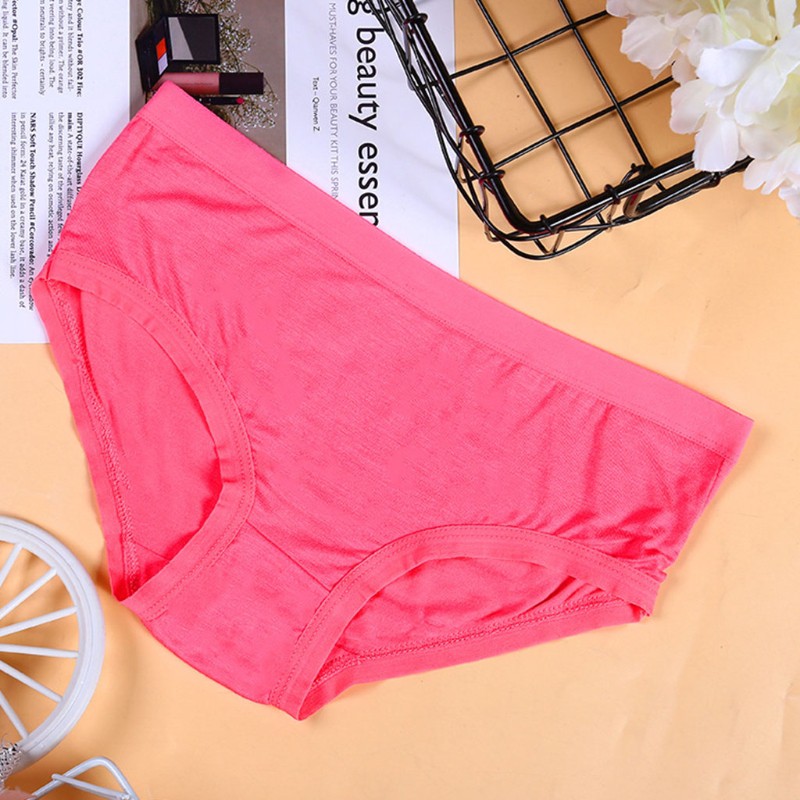 Quần Lót Nữ Sợi Tre Màu Sắc Kẹo Ngọt