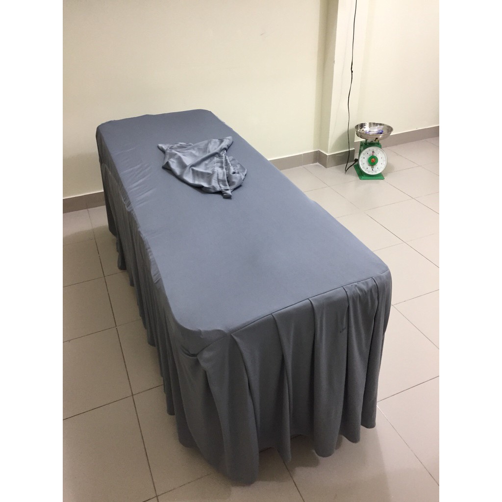 Drap phũ giường ghế nối mi, phun xăm, spa