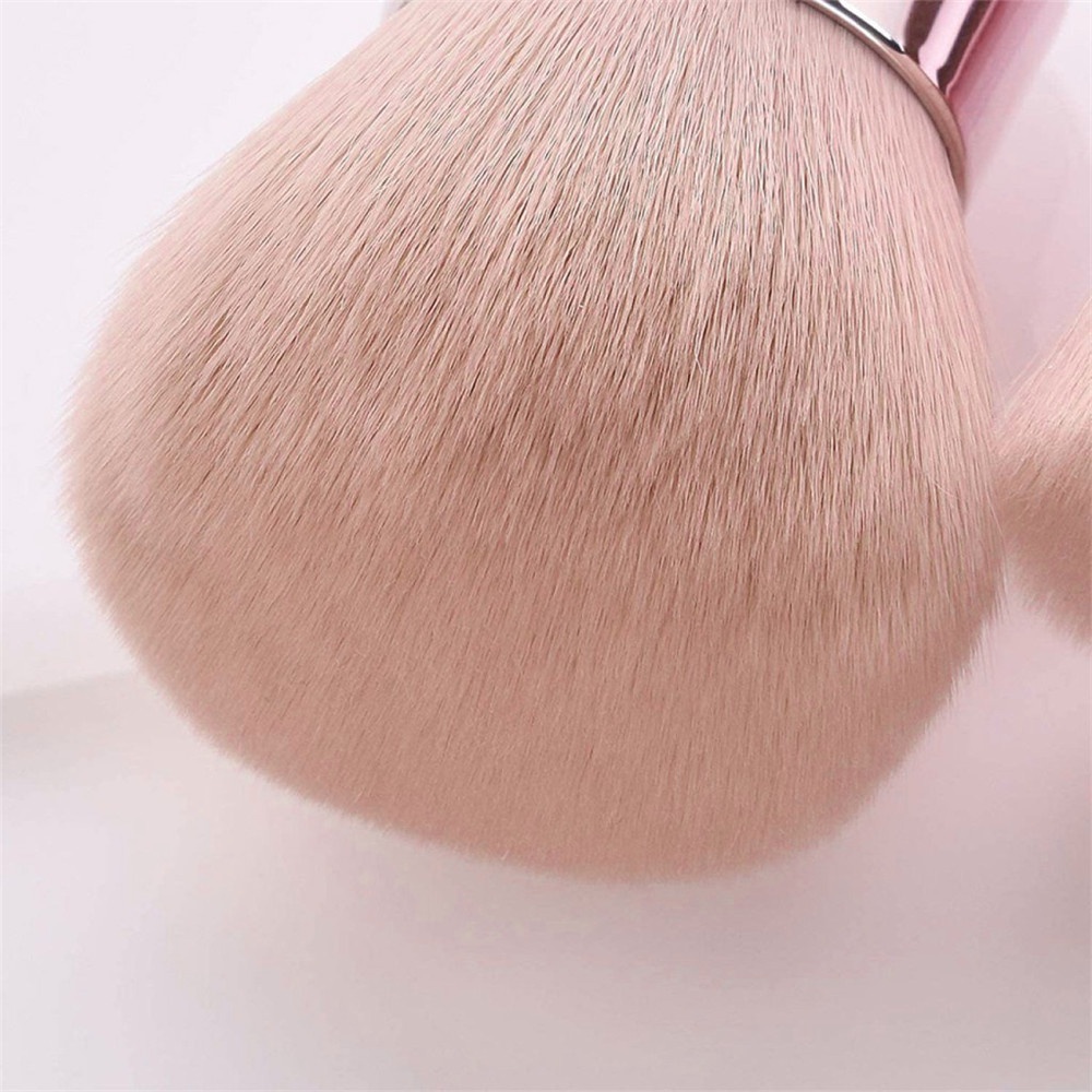 1 Cọ Trang Điểm Kabuki Đánh Phấn Nền Phấn Má Hồng Thiết Kế Đầu Nấm Đơn Giản