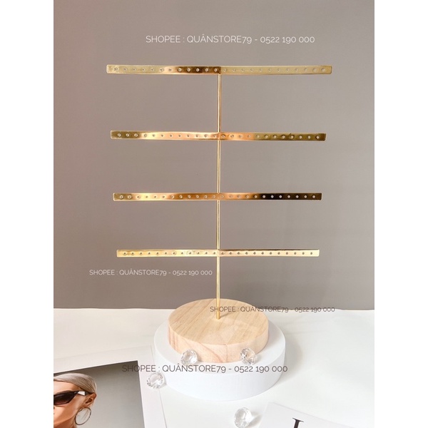 Giá treo trang sức hoa tai dây chuyền đẹp