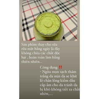 Bột rửa mặt thảo dược mộc dương châu