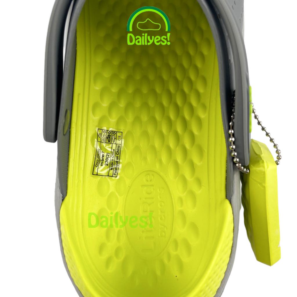 Sục Cross Literide Nam Nữ Màu Xám Vàng siêu êm, hàng xịn, full tag, hỗ trợ đổi trả - Cross Literide Dailyes