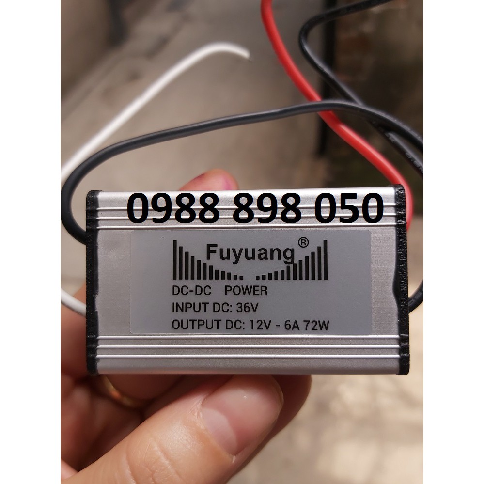 adapter DC 36v sang 12v 6a