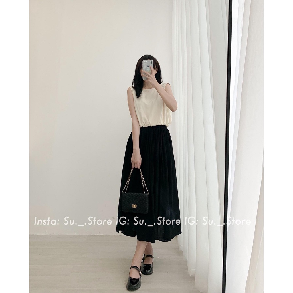 Áo đũi sát vai khoét lưng sâu A2368 SUSTORE