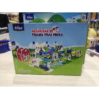Bộ trò chơi lắp ráp 3D trang trại Friso