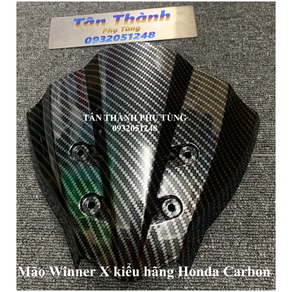 Mão Winner X kiểu hãng Honda Carbon - Đồ chơi xe