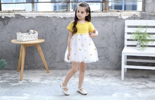 Đầm phối lưới thơm