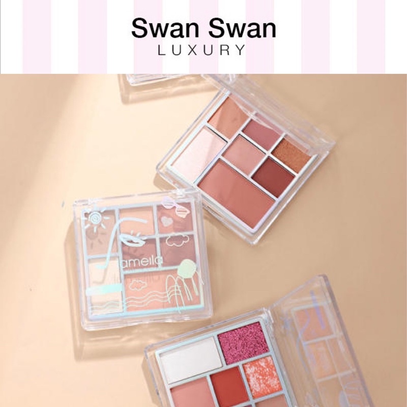 Bảng Màu Mắt Lameila 7 Ô