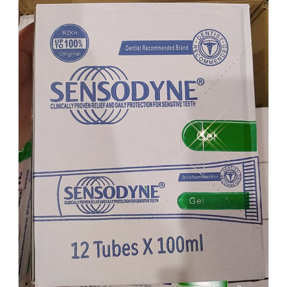 KEM ĐÁNH RĂNG SENSODYNE THÁI LAN 100G THƠM MÁT, CHỐNG Ê BUỐT, BẢO VỆ TOÀN DIỆN