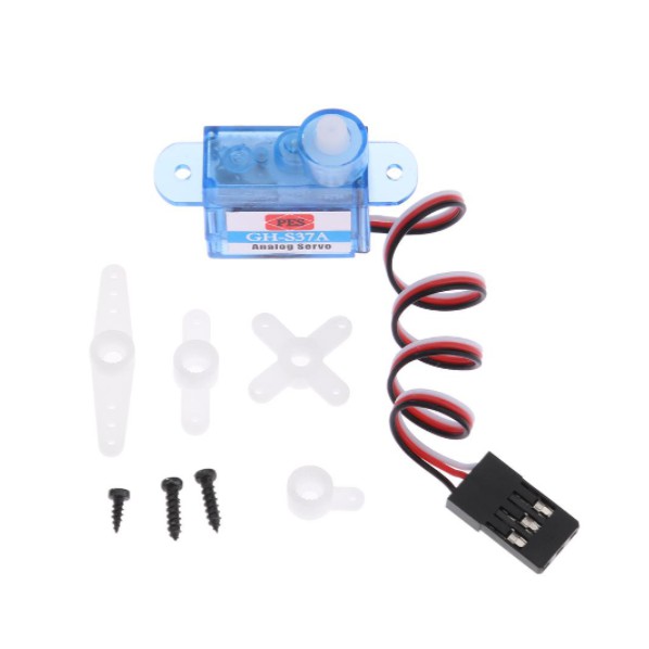 1 Động Cơ Servo Mini Bằng Nhựa 3.7g Cho Máy Bay Điều Khiển Từ Xa