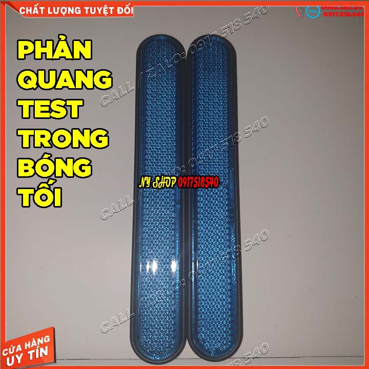 Mắt Mèo Phản Quang Dán Phuộc Xe Máy ( Giá 1 Cặp )