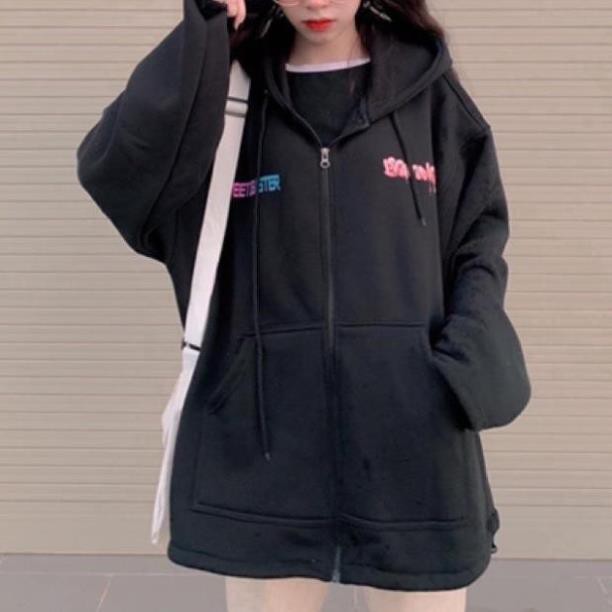 Áo khoác nỉ unsiex form rộng BANAWA nam nữ thời trang kMG cực hot
