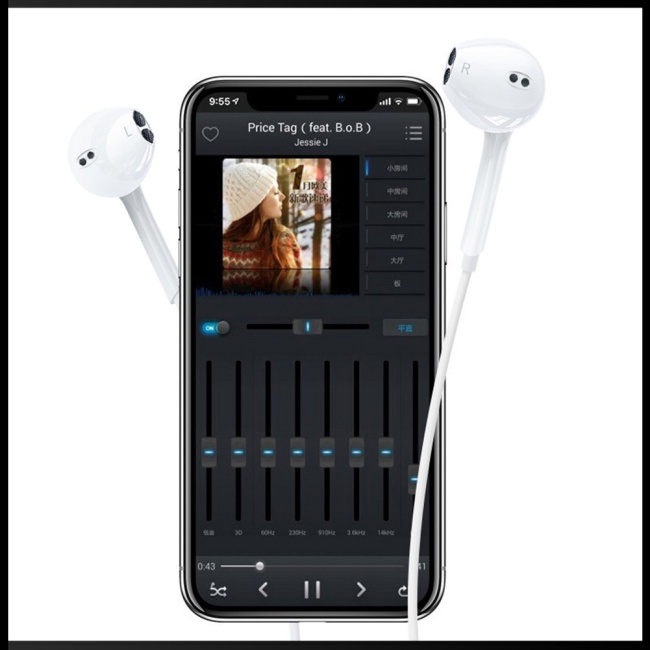 Tai Nghe Nhét Tai Zevaret Có Micro Jack 3.5mm Tương Thích Với Android Ios (6UK09)