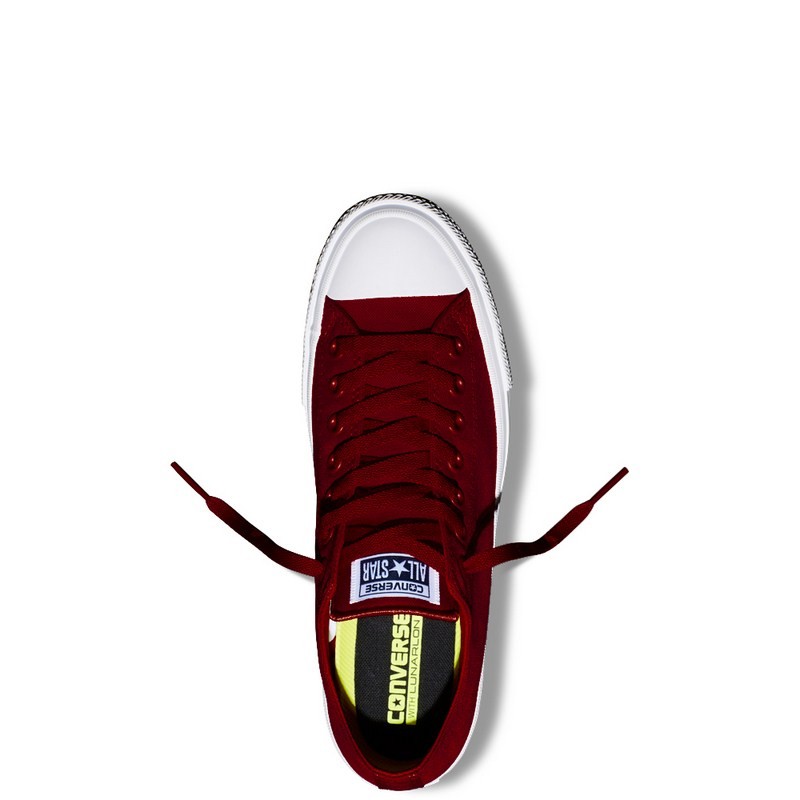 Giày Chuck II AllStar Classic Màu Đỏ Mận Cổ Thấp Nam