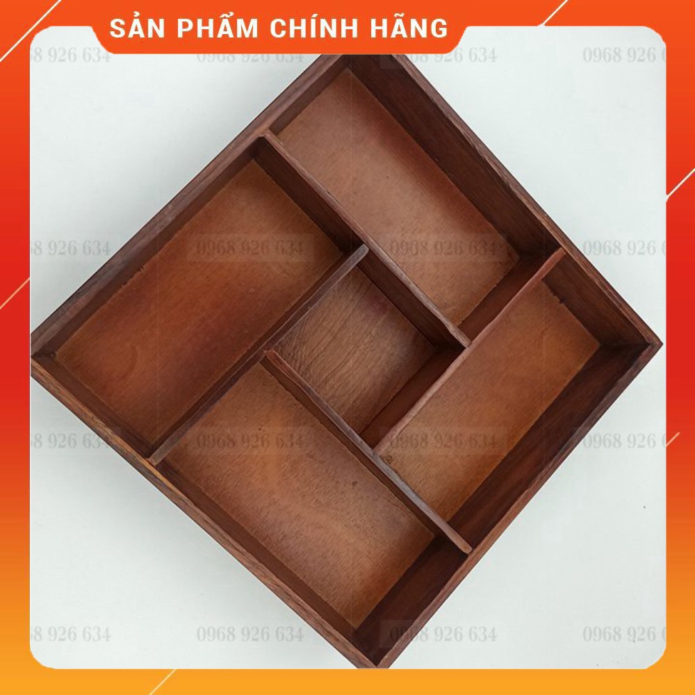 Khay đựng bánh kẹo ngày TếtFREESHIPHộp đựng bánh kẹo Tết bằng gỗ hương trạm khắc Chúc Mừng Năm Mới