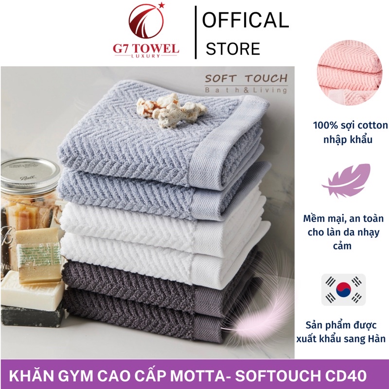 Khăn Khách Sạn Cao Cấp PREMIUM HOTEL TOWEL - Soft Touch sợi xương cá, 100% Cotton chải kĩ.