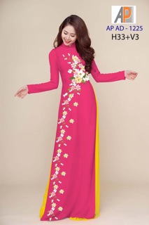 Vải áo dài đơn giản