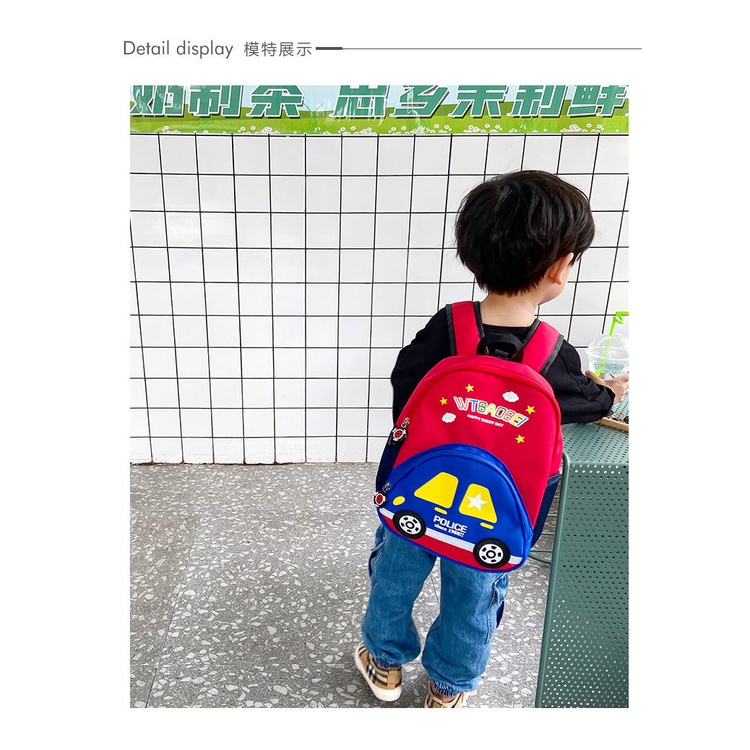 Ba Lô Đi Học Siêu Nhẹ Họa Tiết Hoạt Hình Dễ Thương Cho Bé Mẫu Giáo