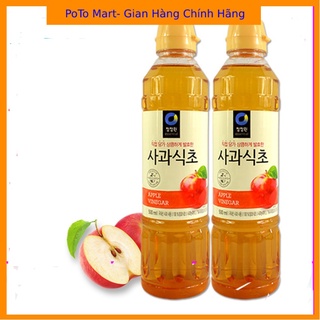Giấm táo hữu cơ hàn quốc daesang 500ml