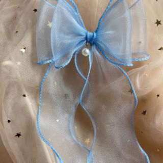 dây buộc tóc nơ hai tầng