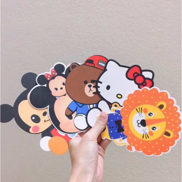 Lì xì hình nhân vật hoạt hình siêu xinh set 10 cái | BigBuy360 - bigbuy360.vn