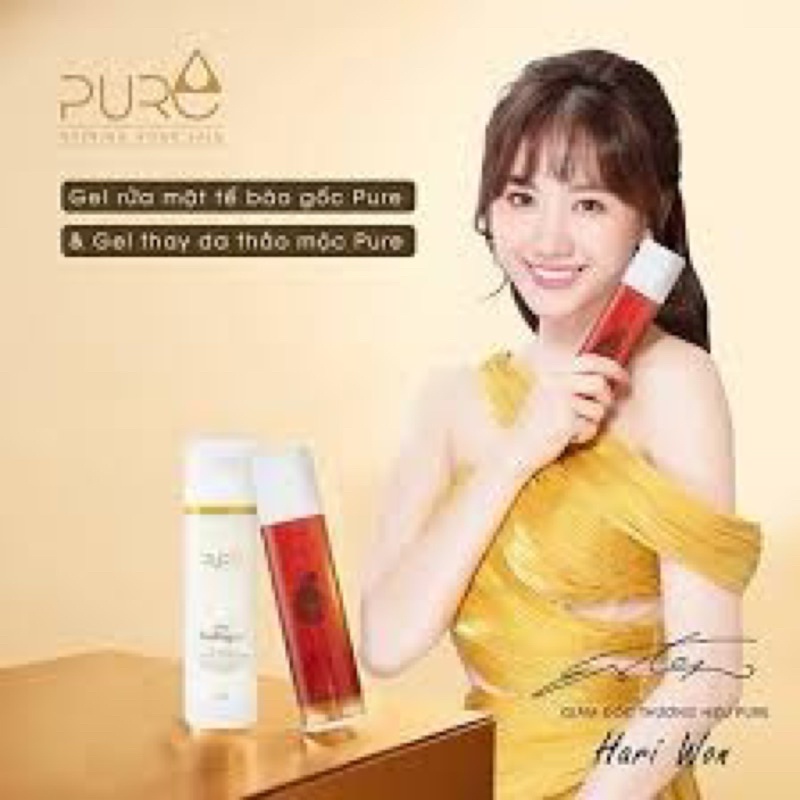 Gel rửa mặt tế bào gốc Pure chính hãng nhập khẩu 100% Hàn Quốc